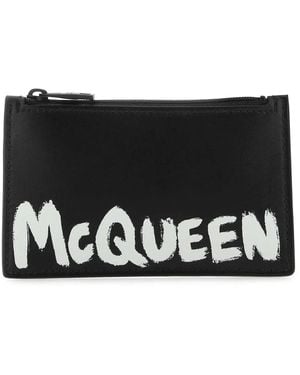 McQueen Portafoglio - Black