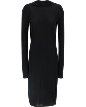 TOTEME 'Cocoon Cape' Dress - Black