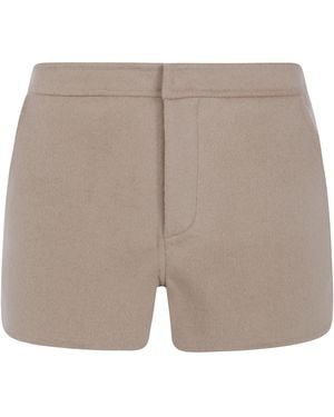 MC2 Saint Barth "Elva" Double Shorts - Grey
