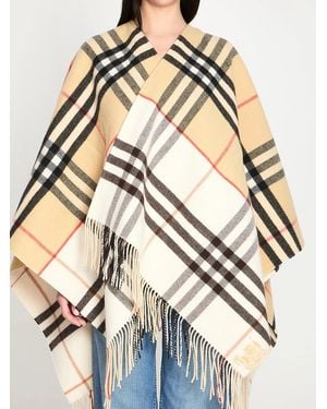 Burberry Double Check Wrap - Natural
