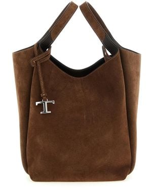 Tod's 'Secchiello' Small Bag - Brown
