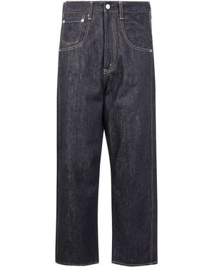 Junya Watanabe Regular Leg Pants - Blue