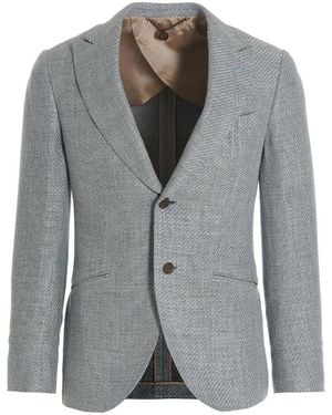 Maurizio Miri 'Keanu' Blazer Jacket - Gray