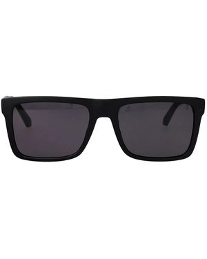 Calvin Klein Matte Injected Sunglasses - Black