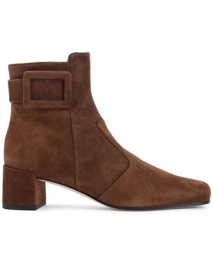 Roger Vivier Très Vivier Ankle Boots - Brown
