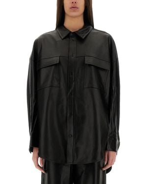MICHAEL Michael Kors Leather Jacket - Black