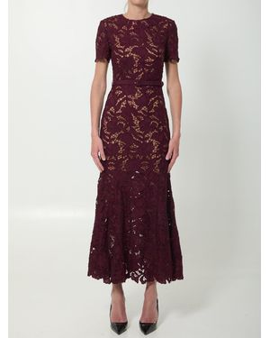 knee length dresses for ladies Nadine Merabi Diane Burgundy Dress 6
