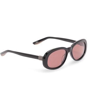 Brunello Cucinelli Claire Acetate Sunglasses - Black
