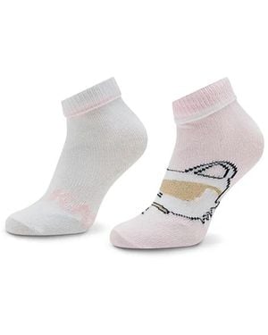 KARL LAGERFELD Set 2 Pairs Socks - White