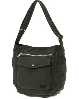Porter-Yoshida and Co Crag Large Shoulder Bag - Black