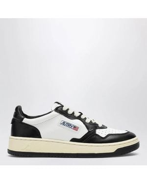 Autry Medalist Low/ Leather Trainers - White
