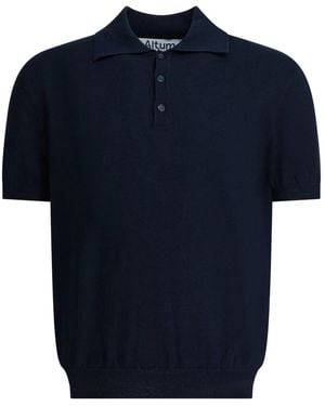 Altum Cotton Polo Shirt - Blue