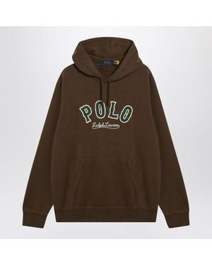 Polo Ralph Lauren Hoodie With Logo - Brown