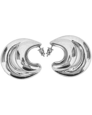 Panconesi Double Blow Up Earrings - Metallic