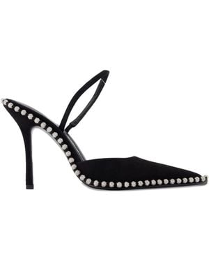Alexander Wang Decorated High-Heeled Pumps - Black