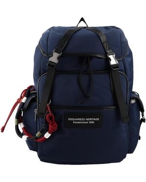 DSquared² Backpack Heritage - Blue