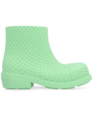 Bottega Veneta Fireman Ankle Boots - Green