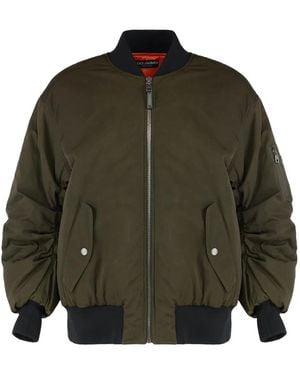 Dolce & Gabbana Dolce & Gabbana Oversized Bomber - Green