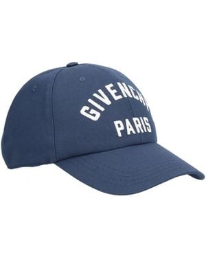 Givenchy Baseball Cap With Embroidered Logo - Blue