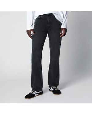 Jeanerica Vintage-Effect Casual Jeans - Blue