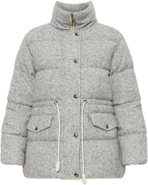 Moncler Diaphanes Belted Coat - Grey