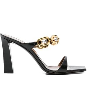Giuseppe Zanotti Lamb Kidskin Cow Sandal - White