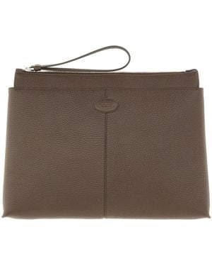 Tod's Medium Document Holder - Brown