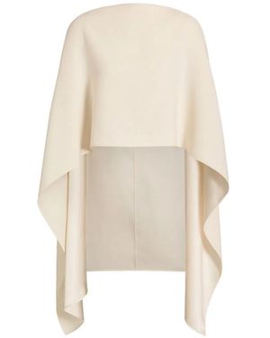Alberta Ferretti Cape Scarf - White