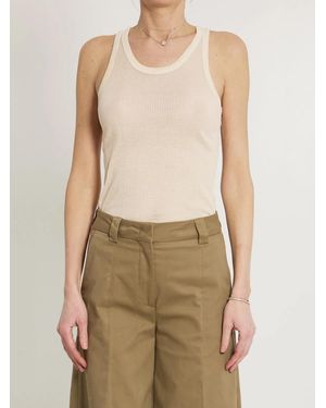 Lemaire Ribbed Top - Natural