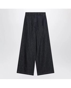 Dries Van Noten Dark Wide-Leg Jeans - Black