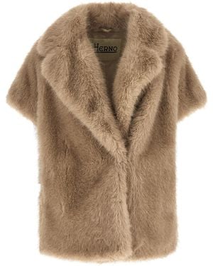 Herno 'Tocco' Coat - Natural