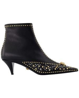 Versace T.55 Ankle Boots - Black