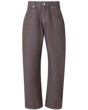 Jacquemus Denim Cotton Jeans - Grey