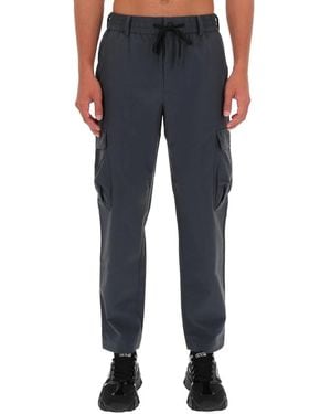 Versace Jeans Couture Technical Cargo Trousers - Blue