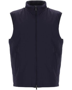 Fay Turtleneck Vest - Blue