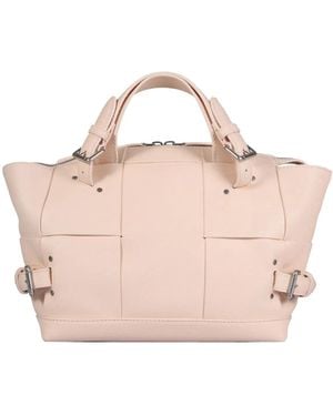 Bottega Veneta Medium Leather Bag - Pink
