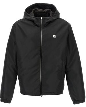 Fendi Blouson Technical Fabric - Black