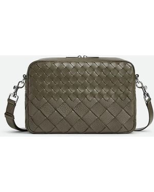 Bottega Veneta Ave Taur Ave Cypress Leather Bag - Green