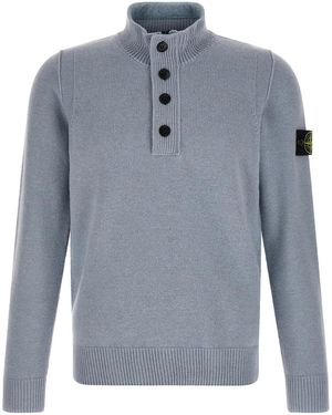 Stone Island '5100040' Jumper - Blue