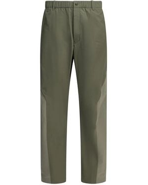 Goldwin "Hyperdense Taffeta U/S Right" Sport Trousers - Green