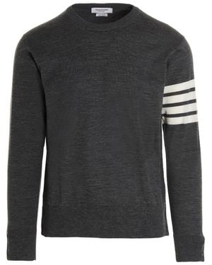 Thom Browne '4 Bar' Sweater - Black