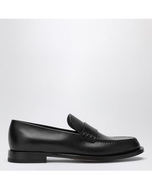 The Row Leather Novus Loafer - Black