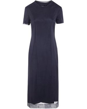 Simone Rocha "Layered Liquid" Dress - Blue