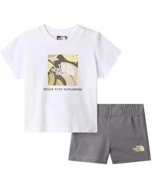 The North Face T-Shirt Set With Bermuda Shorts - White