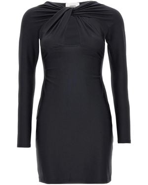 Coperni 'Twisted Cut-Out' Dress - Black