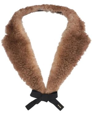 Prada Shearling Collar - Natural