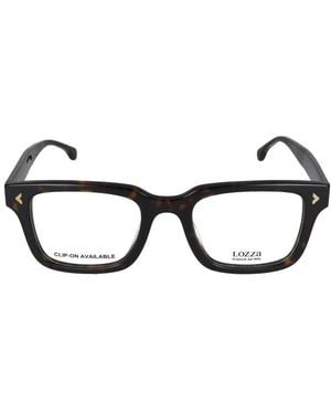 Lozza Eyeglasses Vl4297 0722 Avana Scura Lucida/21/145 - Black