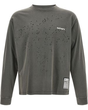 Satisfy 'Mothtech' T-Shirt - Gray
