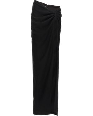 Monot 'Torpedo' Long Skirt - Black