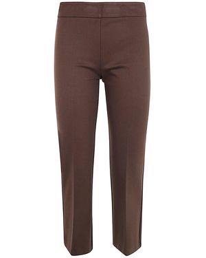 DR. HOPE Gym Flare Trousers - Brown